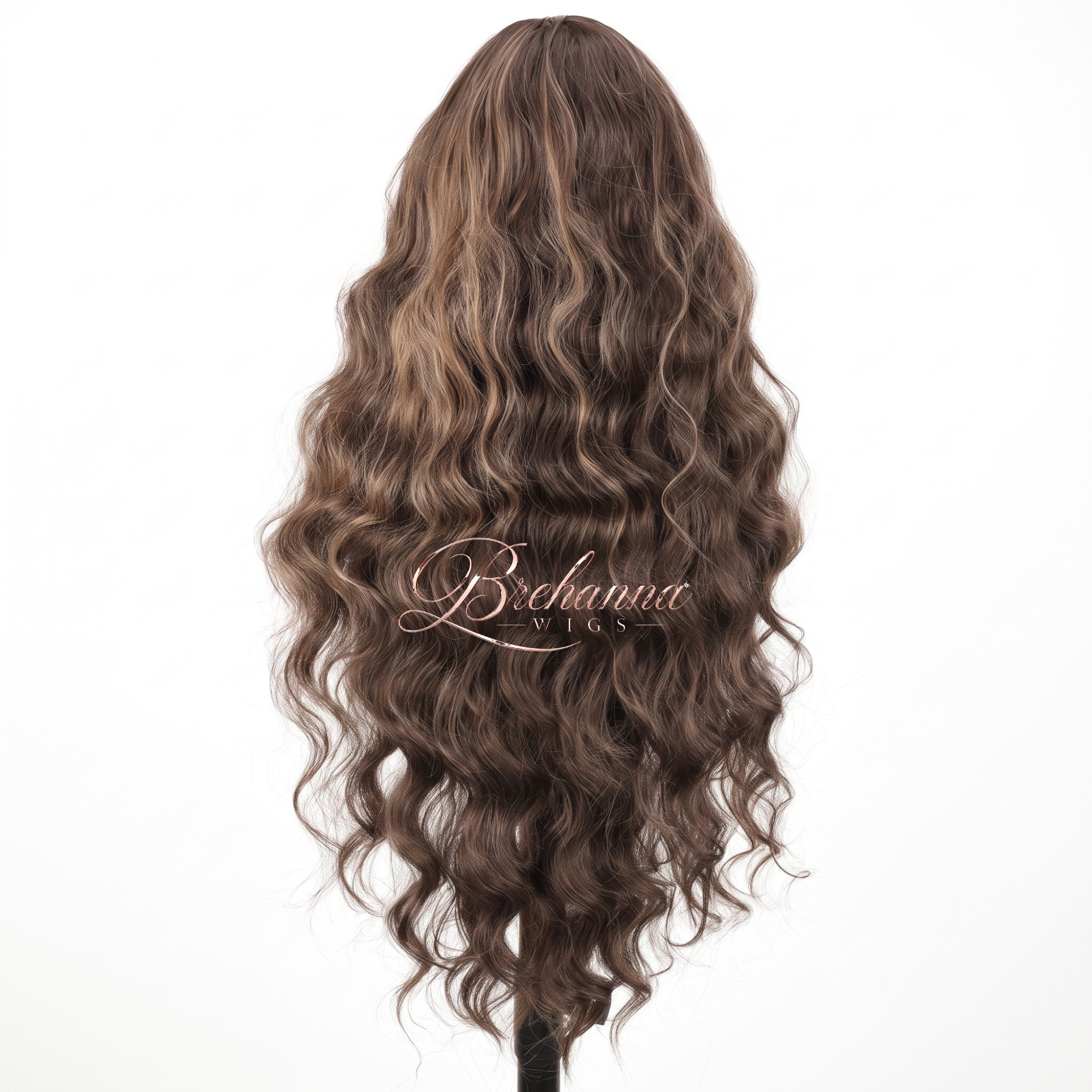 Princesse Wavy Trio Caramel 32 pouce. 13x6 HD lace - Perruque ondulé longue de luxe résistante à la chaleur pour un style glamour