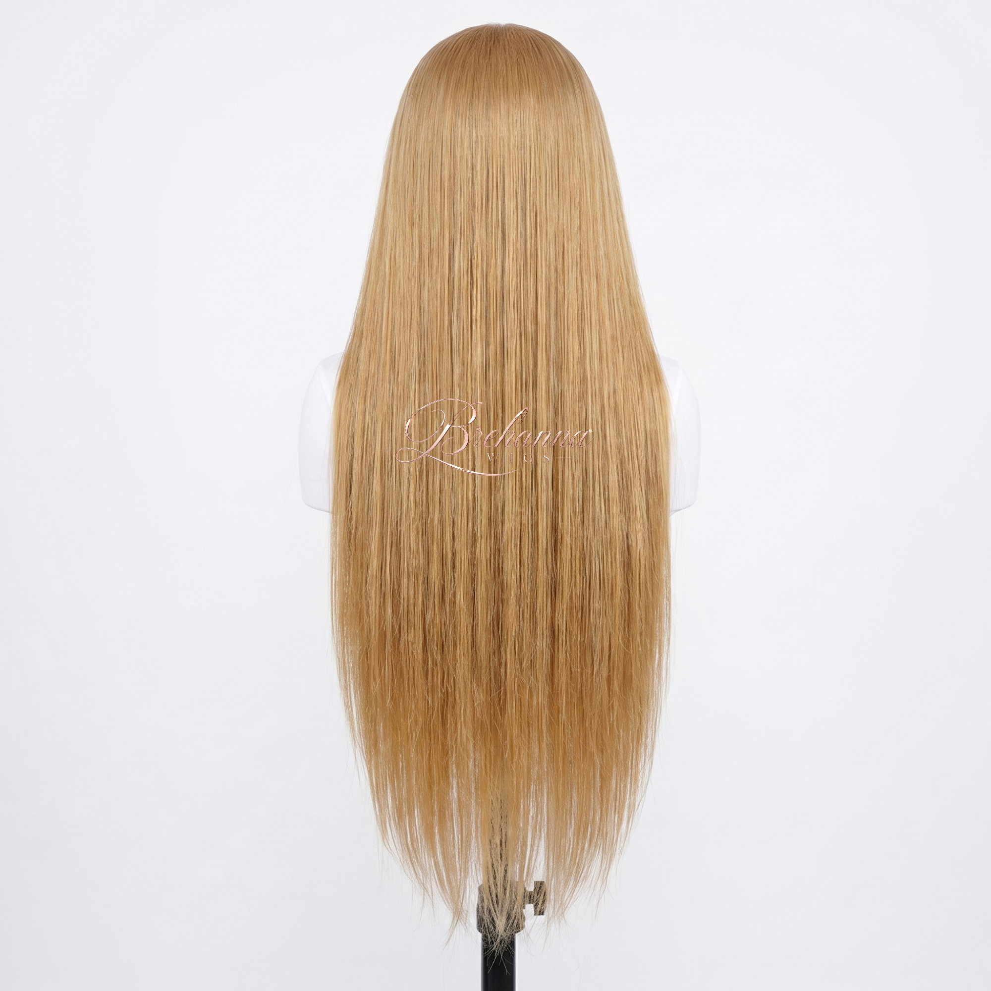Perruque Lisse Blonde Foncée    HD lace wig 13x6  - Perruque longue de luxe 30 pouce résistante à la chaleur pour un style glamour