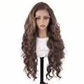 Princesse Wavy Trio Caramel 32 pouce. 13x6 HD lace - Perruque ondulé longue de luxe résistante à la chaleur pour un style glamour